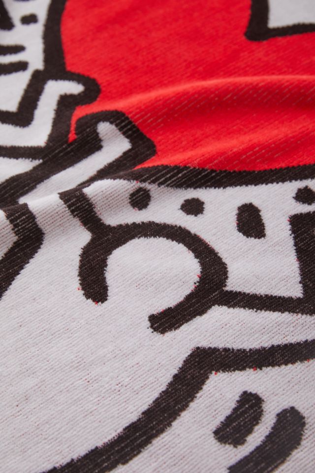 Slowtide Keith Haring Rise Up Bath Towel #2