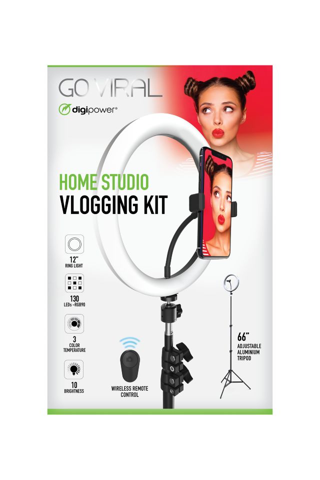 Digipower 12” Vlogging Ring Light #3