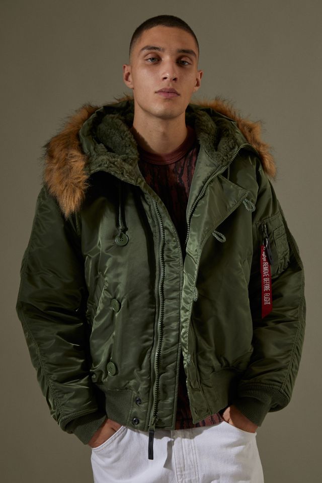 Alpha Industries N-2B Short Waist Parka Jacket | Urban Outfitters