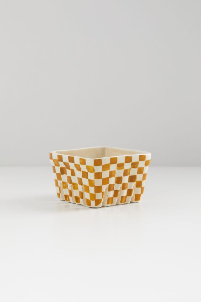 Pax Checkerboard Berry Colander Dish #1