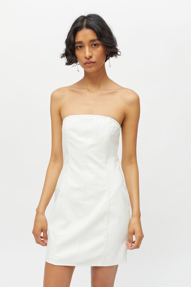 Lioness Heart Of Nights Faux Leather Mini Dress | Urban Outfitters