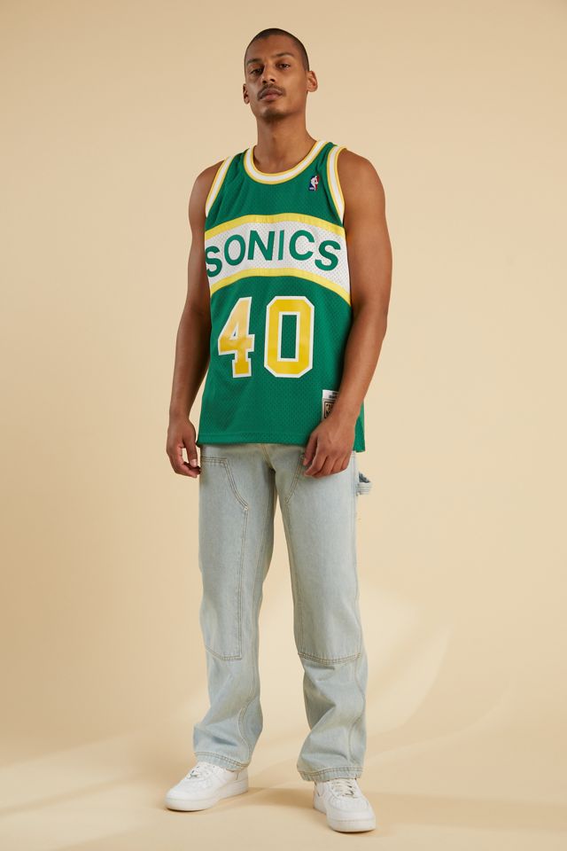 Mitchell & Ness Seattle Supersonics Shawn Kemp Jersey Tank Top