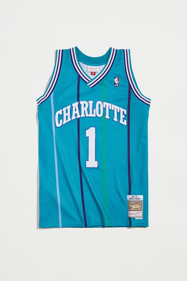 Mitchell & Ness Charlotte Muggsy Bogues Jersey Tank Top Urban