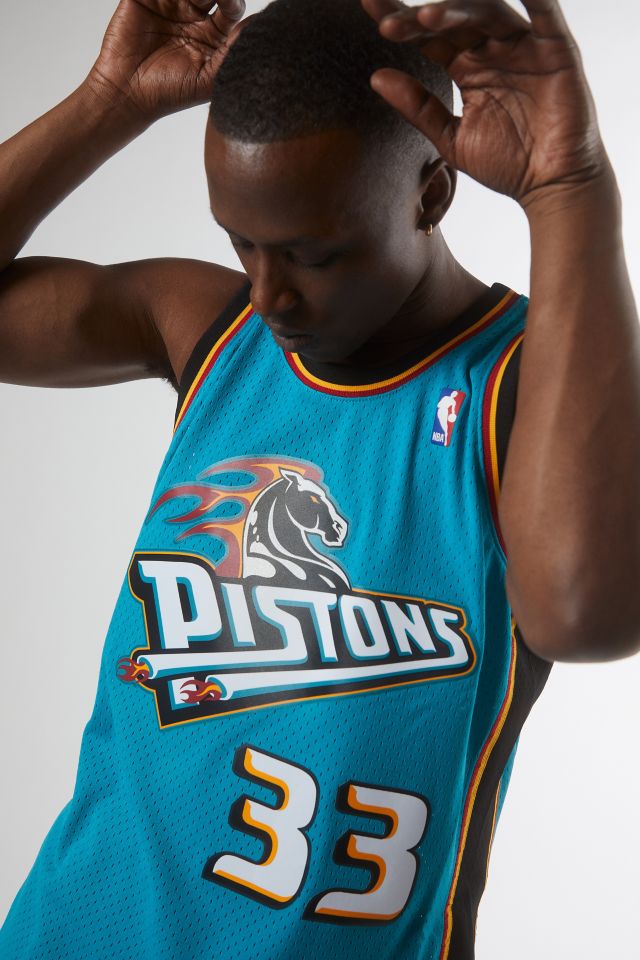 Grant Hill Detroit Pistons Jersey - Mitchell & Ness