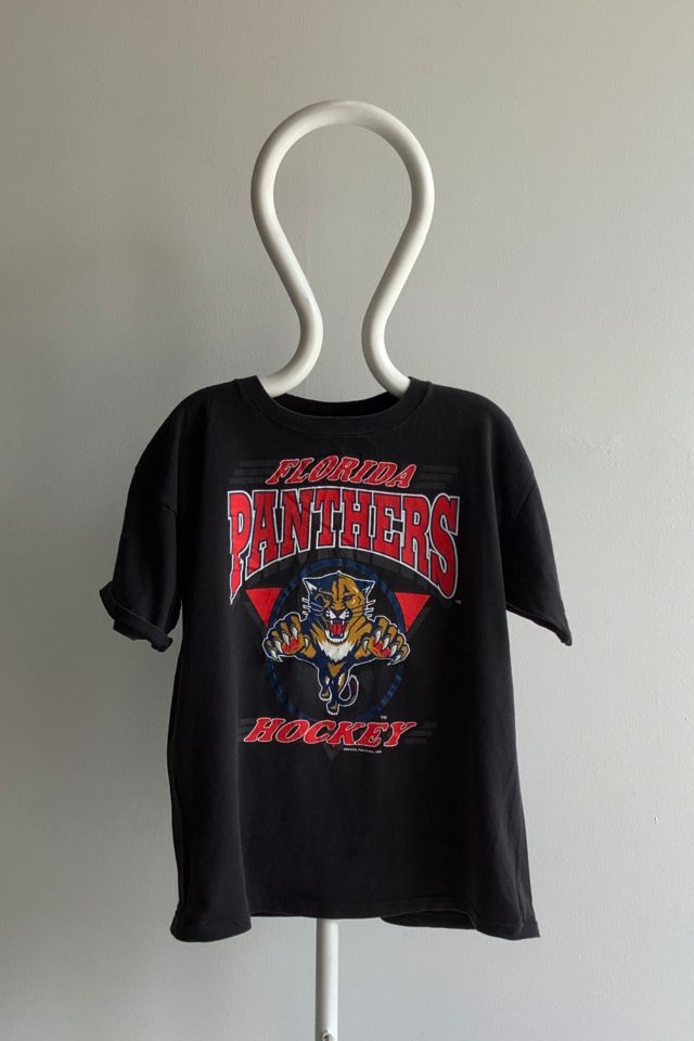 Florida Panthers (1993-2016) Black Framed Logo Jersey Display
