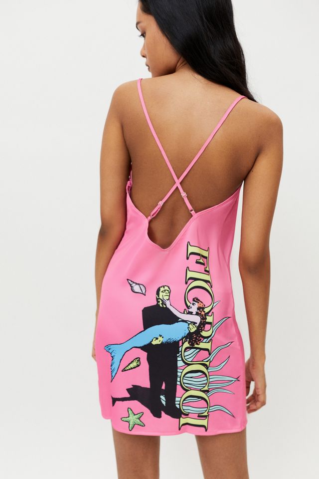 Fiorucci Frankenstein Mermaid Slip Dress #1