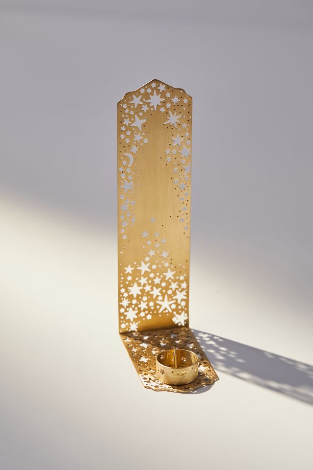 Ariana Ost Twinkling Star Wall Taper Candle Holder #2