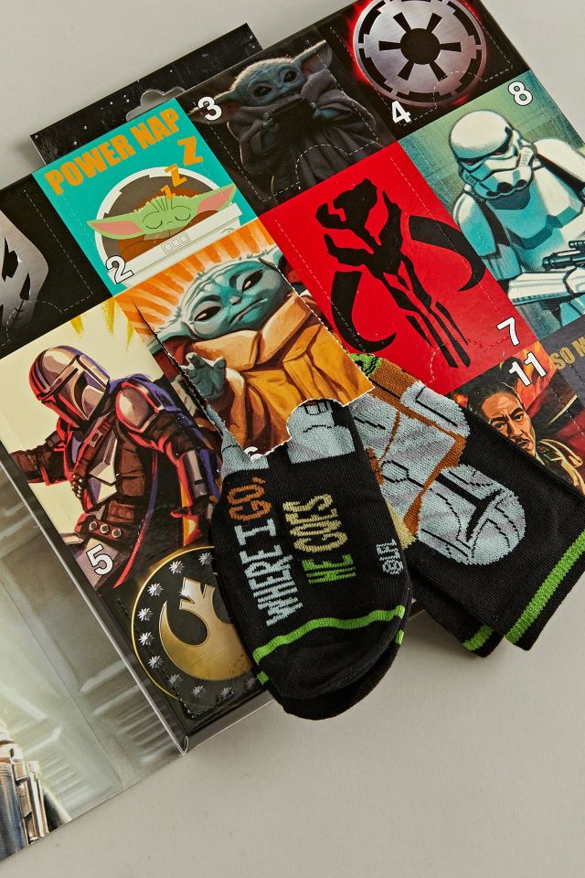 The Mandalorian 12 Days Of Socks Gift Set #1