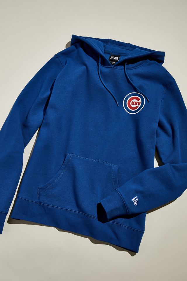 New Era Men's Chicago Cubs City Connect Hoodie, Navy 3XL