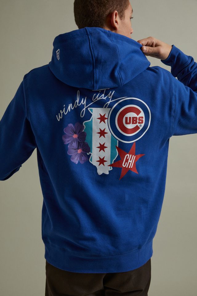 New Era Chicago Cubs City Logo Hoodie Sweatshirt #1