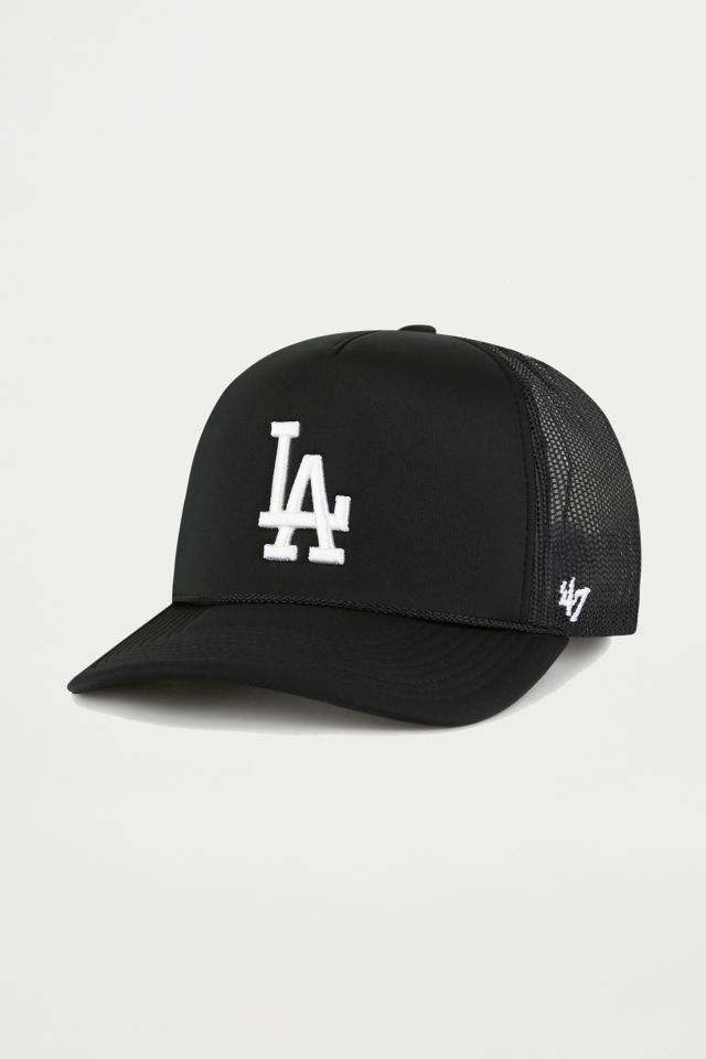 La Los Angeles Trucker Baseball Cap with La with Broken Hearts