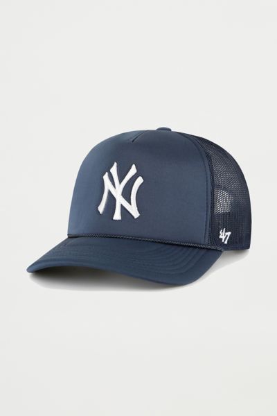Urban Outfitters New York Yankees Trucker Cap '47 Snapback Hat Wine Re -  beyond exchange