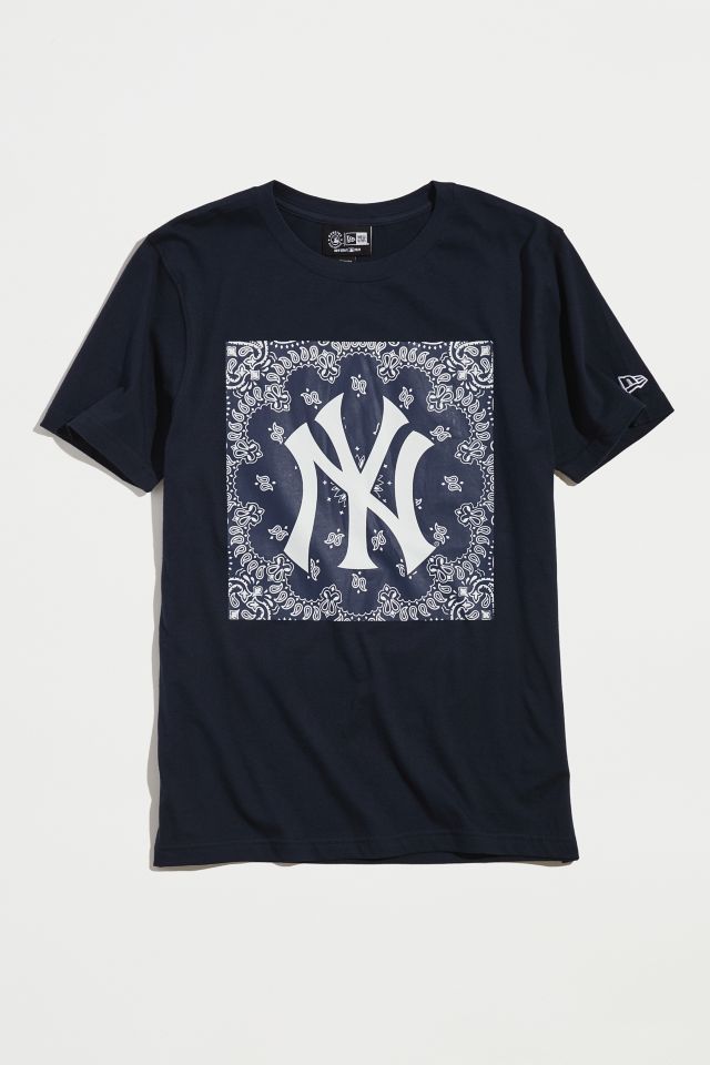 New Era Yankees logo cotton t-shirt - ShopStyle