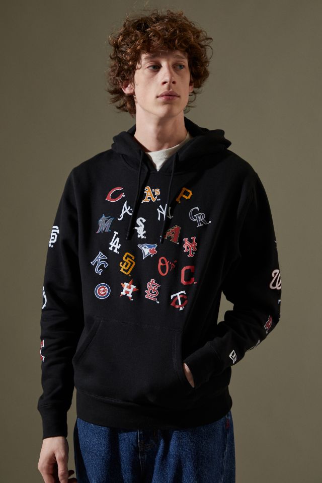 New Era MLB Allover Print Hoodie Sweatshirt