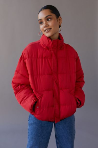 cropped puffer jacket urban outfitters