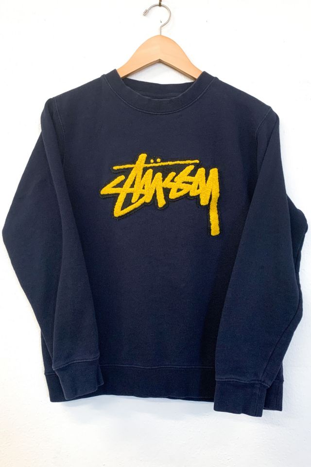 stussy sweatshirt vintage