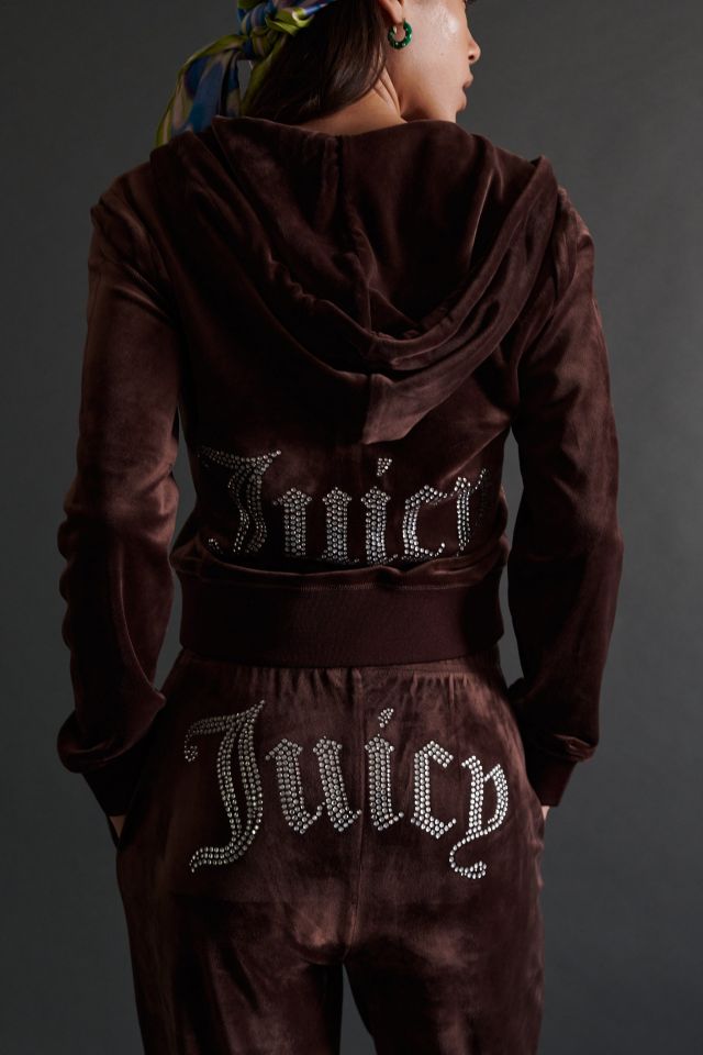 Juicy Couture UO Exclusive Velour Zip-Up Track Jacket #1
