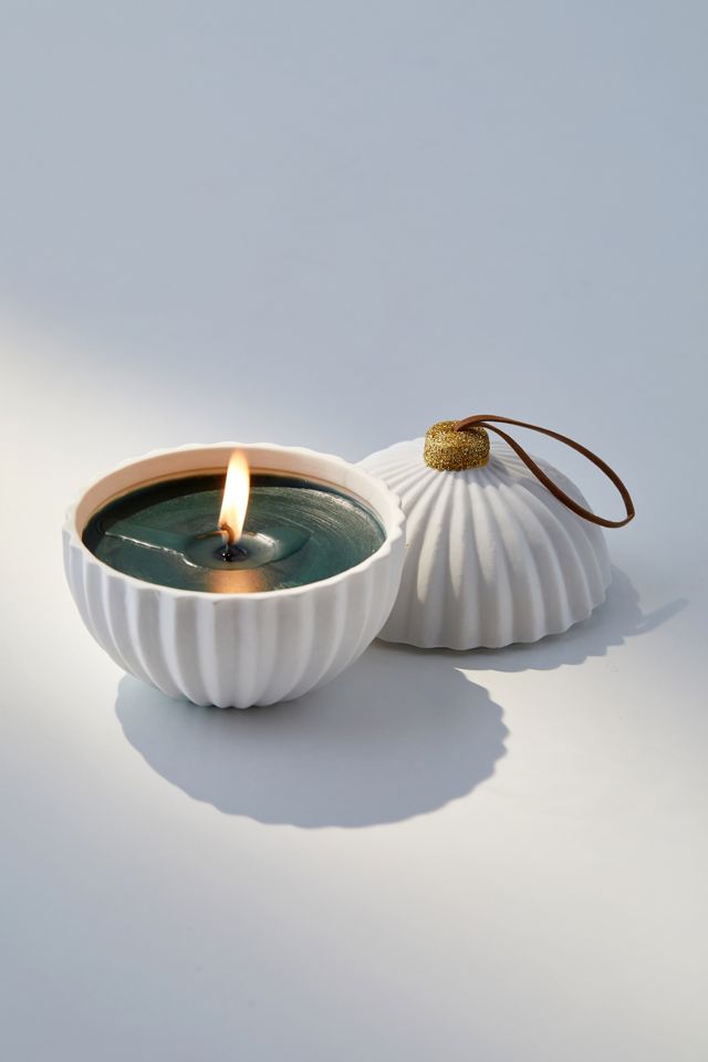 Ceramic Candle Christmas Ornament Urban Outfitters