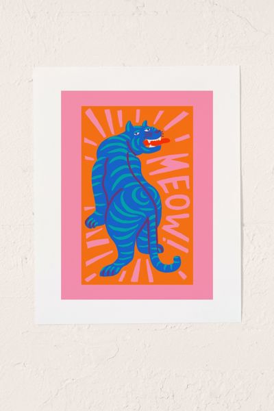 Tasiania Meow I Art Print