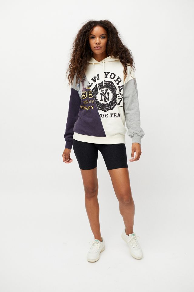 New York Colorblock Hoodie Sweatshirt #3