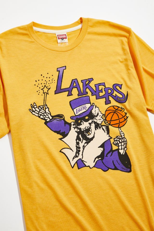 Lids Los Angeles Lakers Homage NBA x Grateful Dead Tri-Blend T