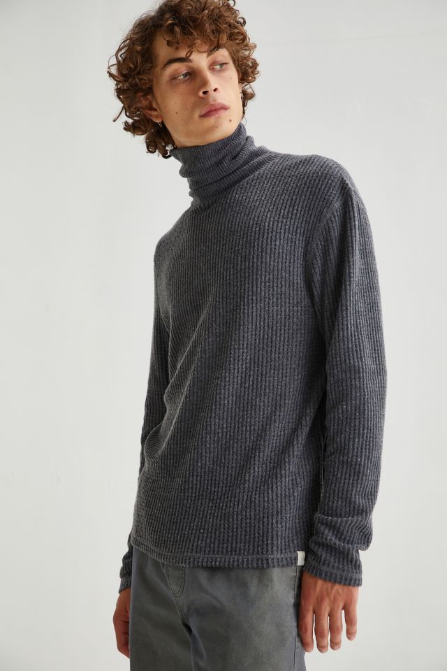 Standard Cloth Joseph Waffle Knit Long Sleeve Shirt