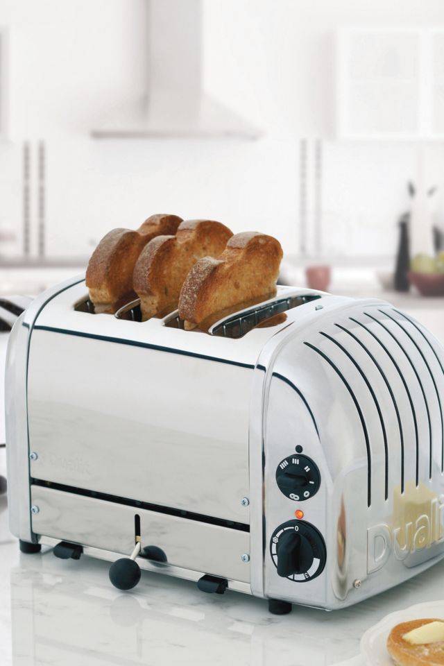 Dualit Toaster, 4-Slice, Charcoal