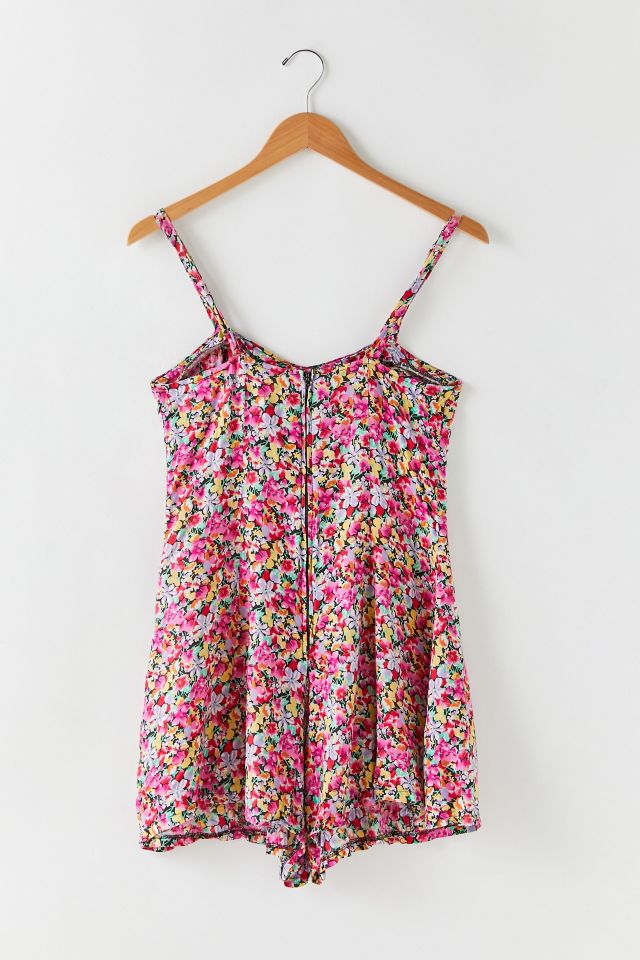 Mini robe à fleurs vintage #1
