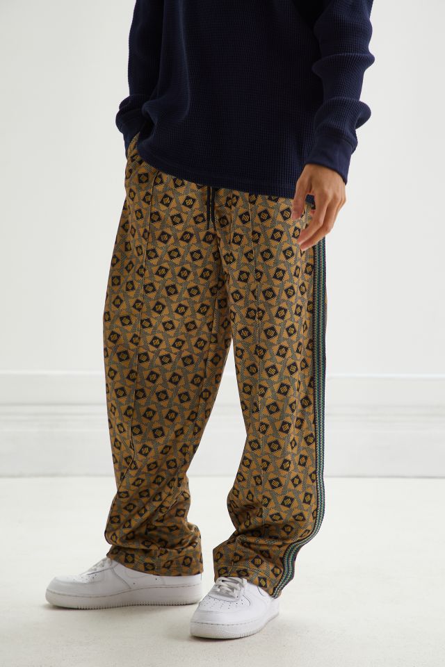 ASOS DESIGN wide leg trousers in leopard print