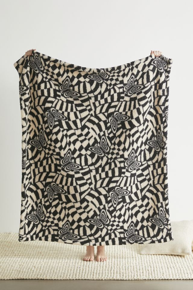 Printed Fleece Throw Blanket