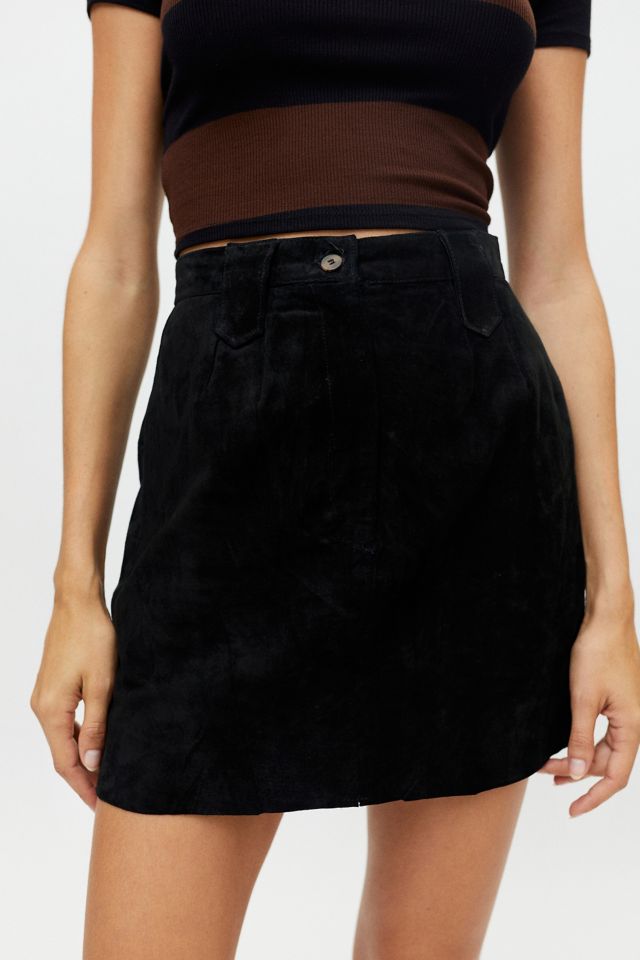 Urban Renewal Vintage Suede Mini Skirt #4
