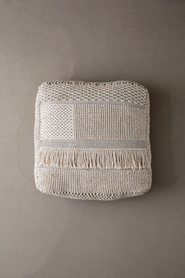 Rohini Woven Floor Pillow #1