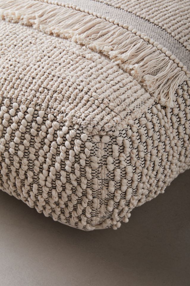 Rohini Woven Floor Pillow #2