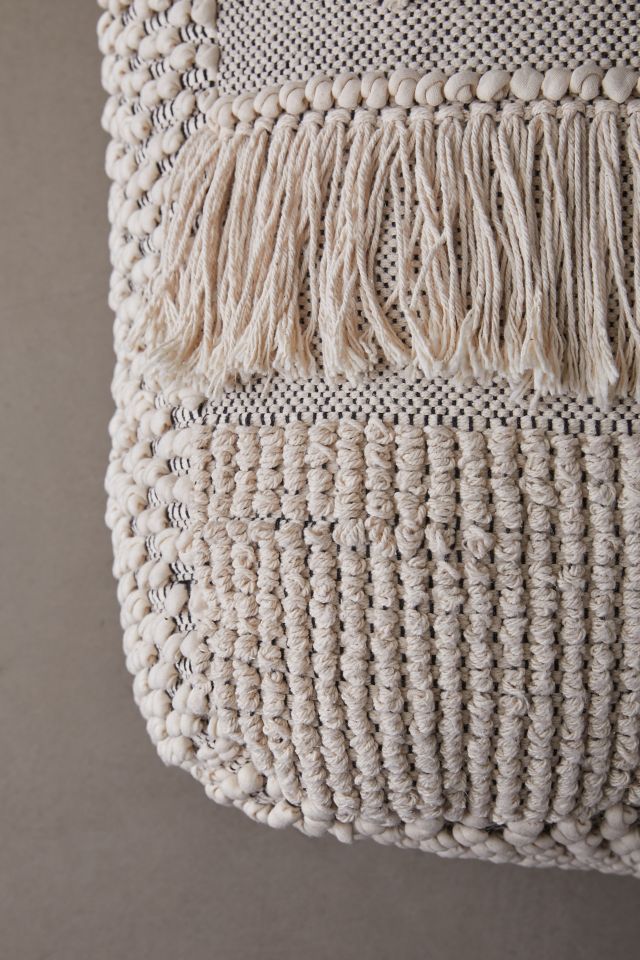 Rohini Woven Floor Pillow #3
