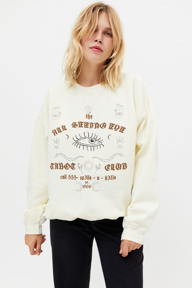 Seeing Crew Neck Sweatshirt | Urban Outfitters