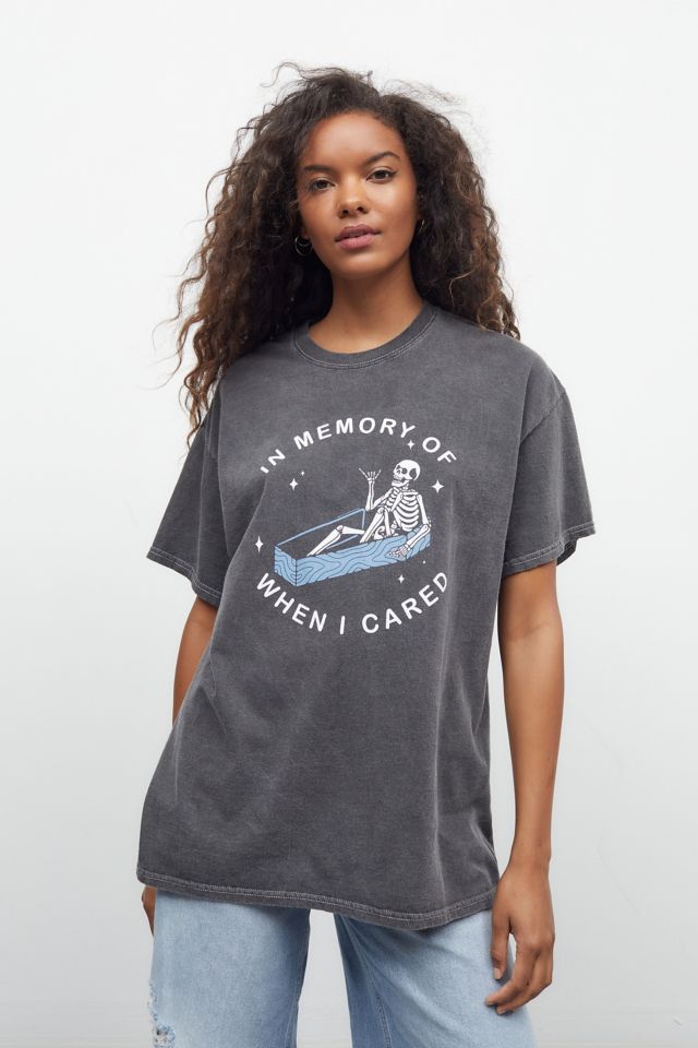 In Memory Of When I Cared T-Shirt