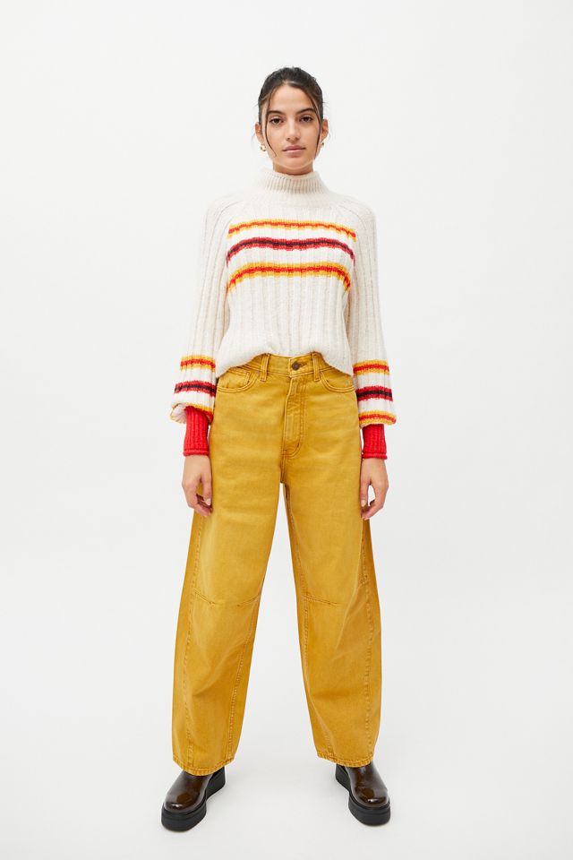 BDG Rih Extreme Baggy Jean Honey Denim Urban Outfitters