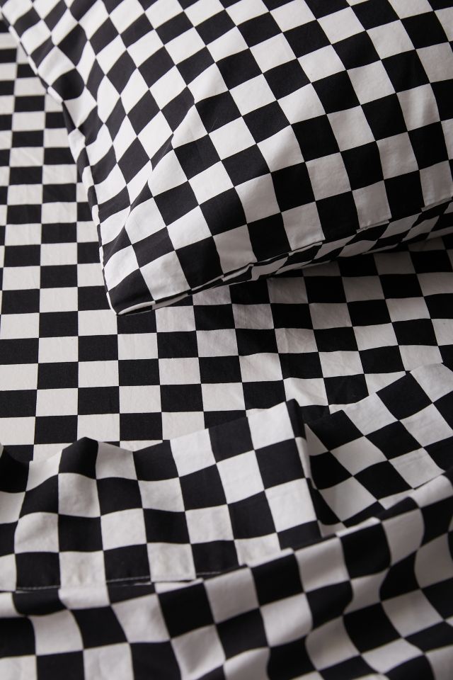 Ensemble de Draps à Damier #2