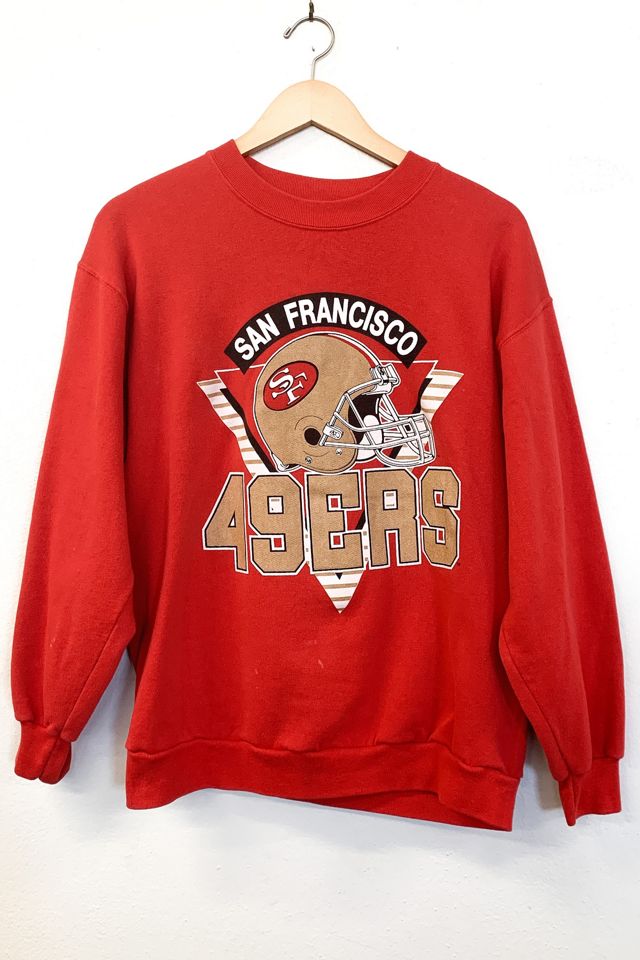 vintage 49ers sweatshirt womens