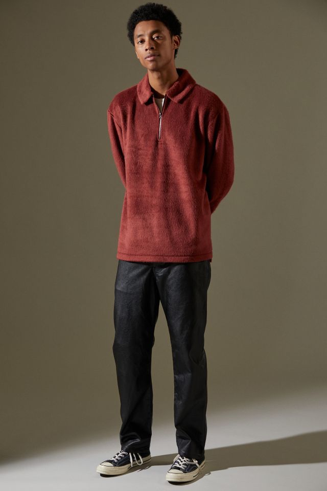 Standard Cloth Slim Faux Leather Pant #2
