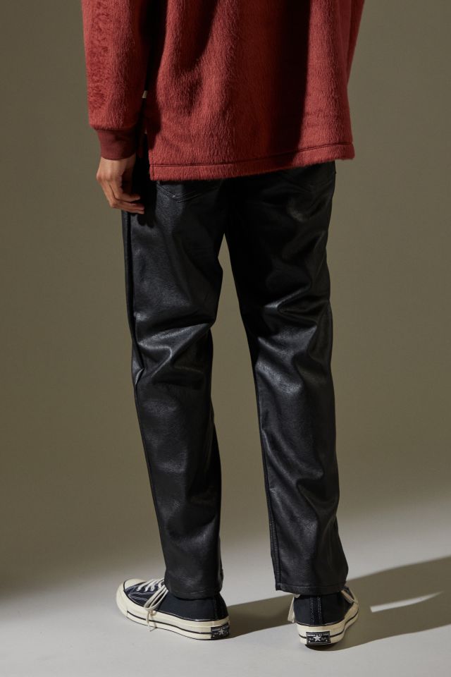 Standard Cloth Slim Faux Leather Pant #3