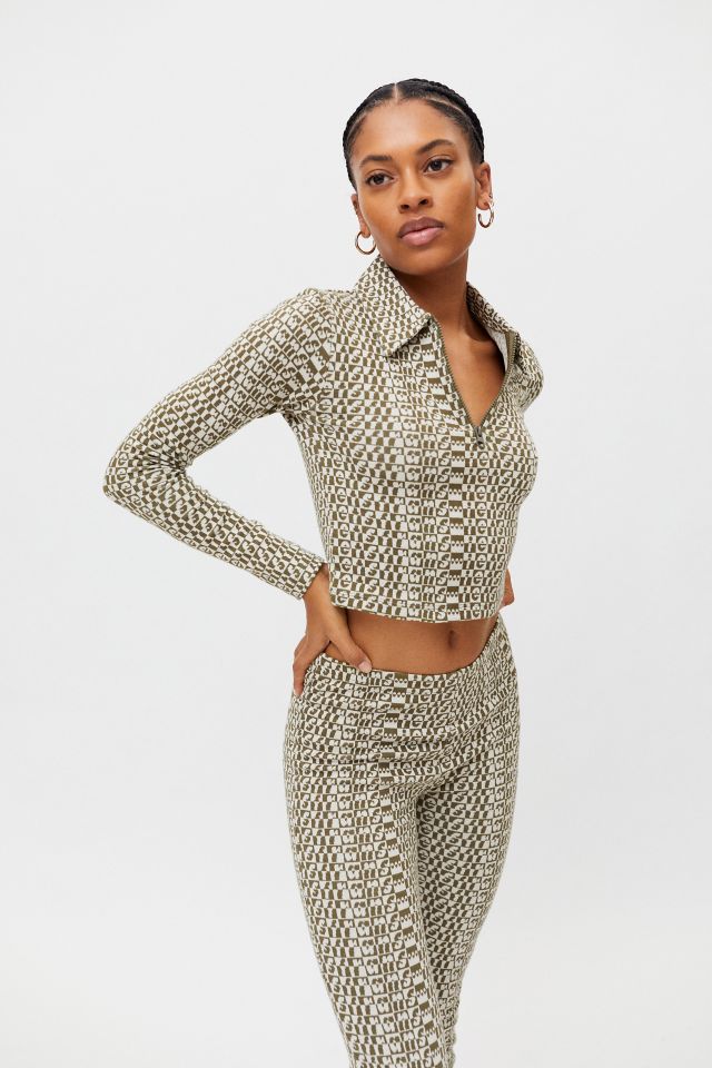 iets frans... Jacquard Half-Zip Top #3