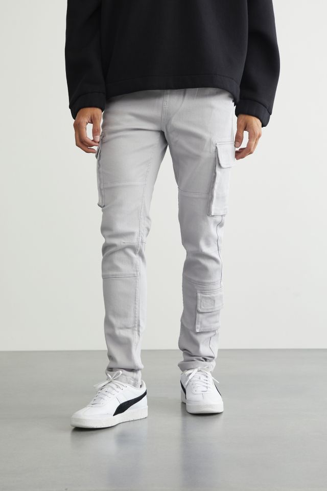 advanced stretch skinny utility chino pants