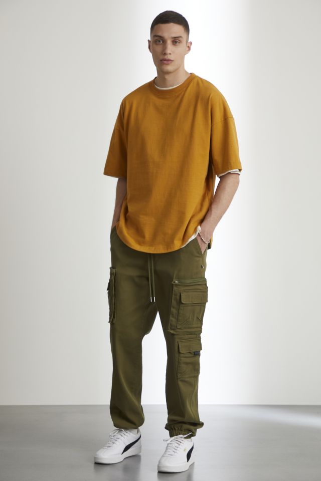 Pantalon Cargo Technique en Sergé de Coton Standard #1