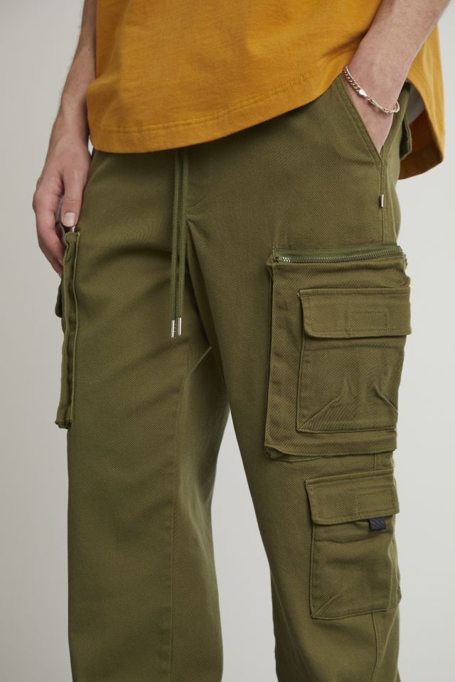 Pantalon Cargo Technique en Sergé de Coton Standard #2