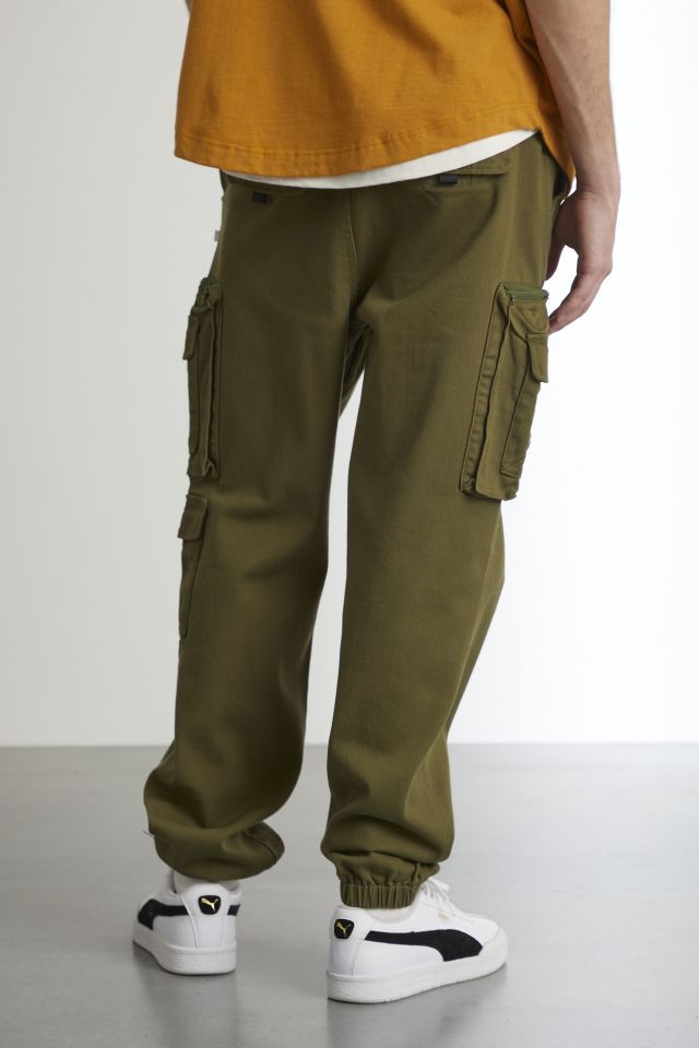 Pantalon Cargo Technique en Sergé de Coton Standard #3