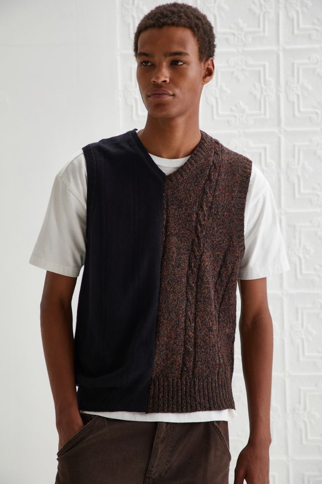 Urban Renewal Vintage Spliced Sweater Vest