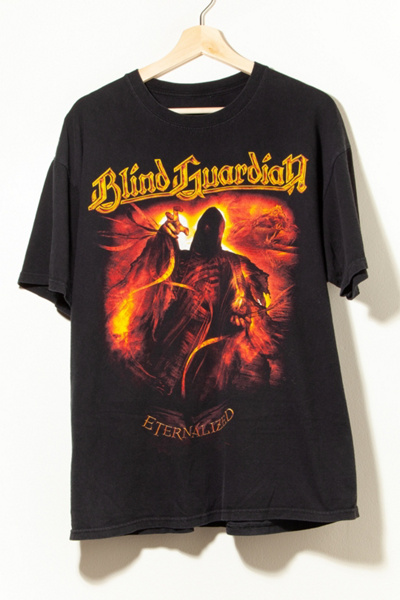 Blind Guardian Graphic Band Tour T-Shirt Two Sided Print | Urban