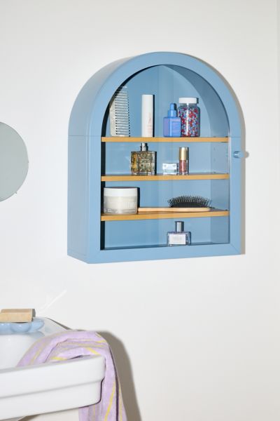 Urban Outfitters Mason Wall Shelf In Sky At
