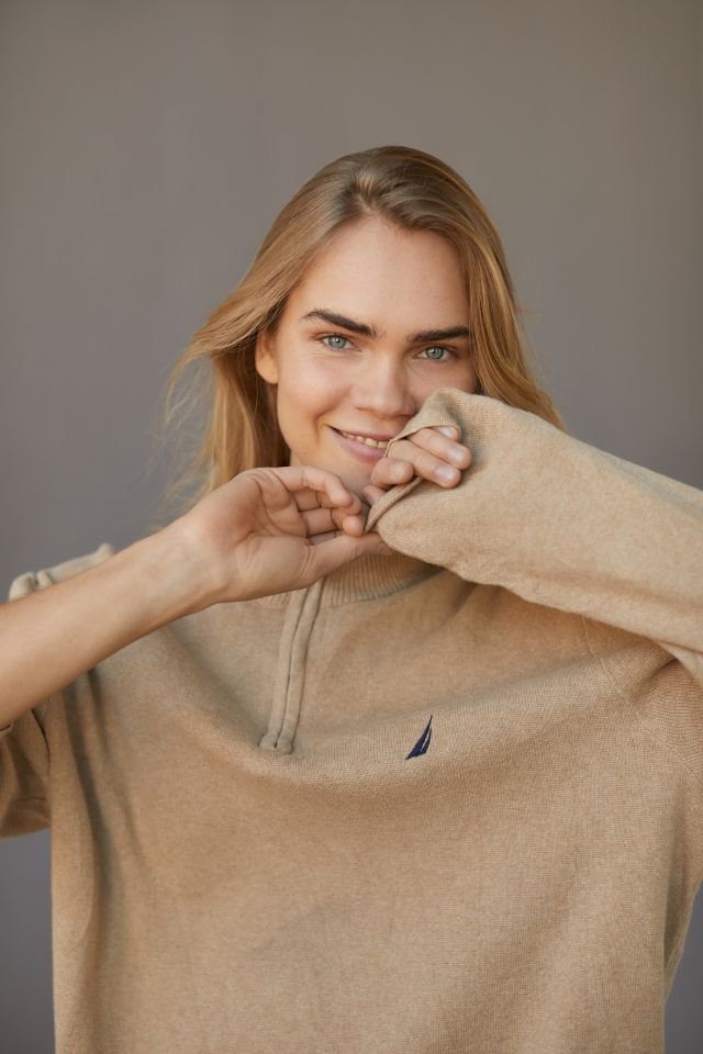 Urban outfitters quarter zip sale